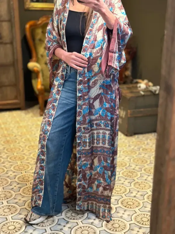 The TwoSisters Plus Size|Kimono Lang-Hope Kimono 322