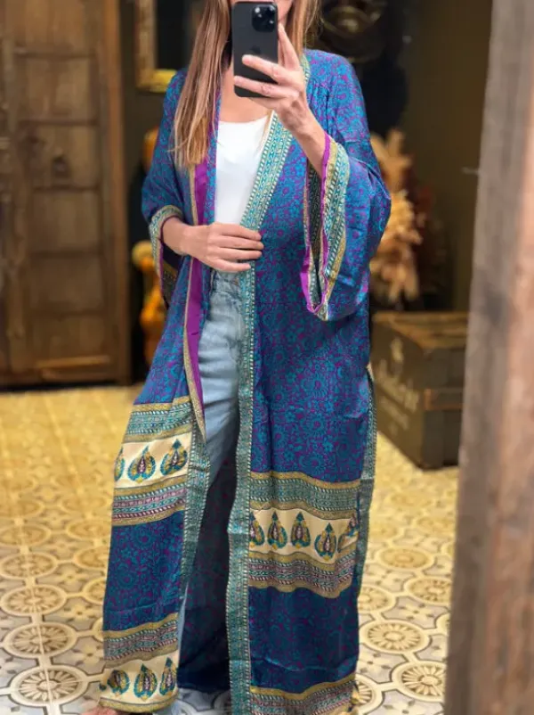The TwoSisters Plus Size|Kimono Lang-Hope Kimono 277