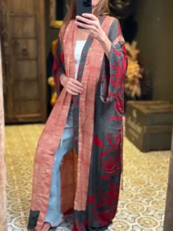 The TwoSisters Plus Size|Kimono Lang-Hope Kimono 308