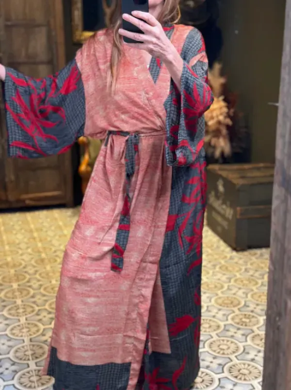 The TwoSisters Plus Size|Kimono Lang-Hope Kimono 308