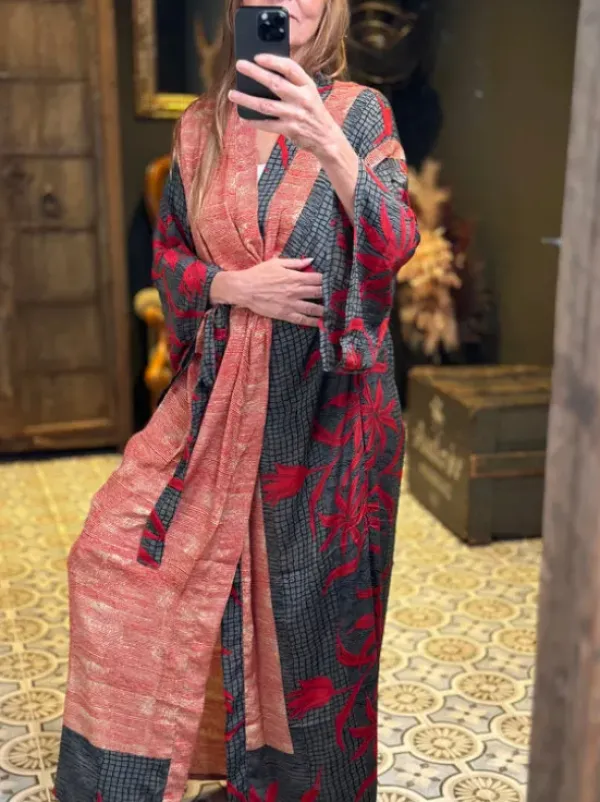 The TwoSisters Plus Size|Kimono Lang-Hope Kimono 308