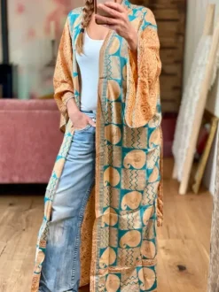 The TwoSisters Plus Size|Kimono Lang-Hope Kimono 592 XXL