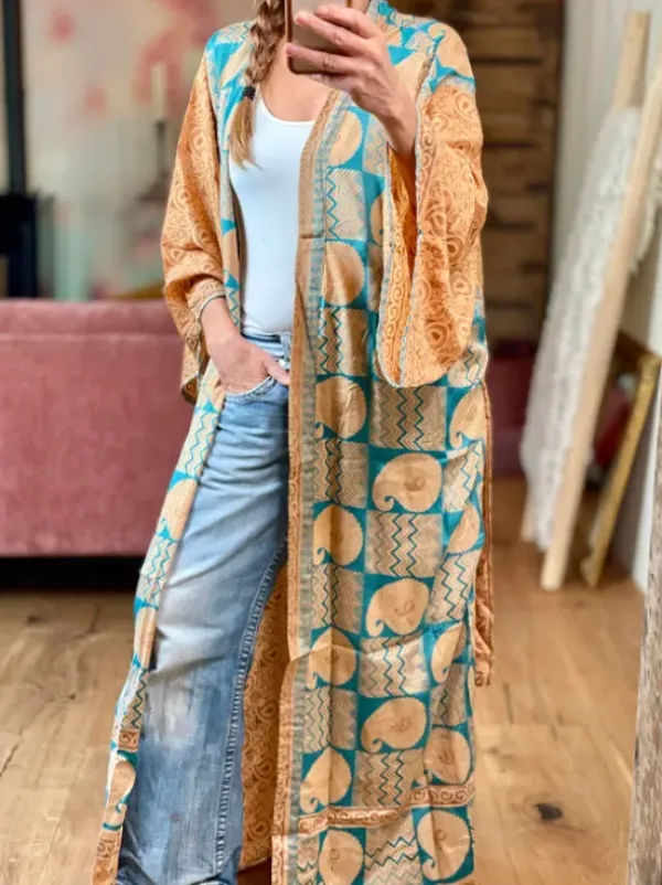 The TwoSisters Plus Size|Kimono Lang-Hope Kimono 592 XXL