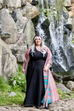 The TwoSisters Plus Size|Kimono Lang-Hope Kimono 542 XXL