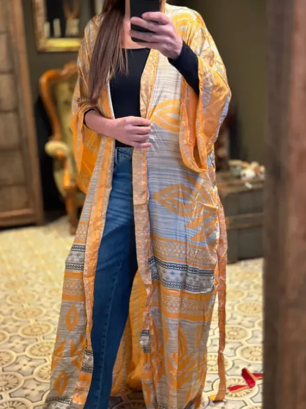 The TwoSisters Plus Size|Kimono Lang-Hope Kimono 462 XXL