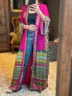 The TwoSisters Plus Size|Kimono Lang-Hope Kimono 539 XXL