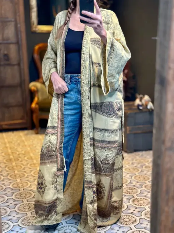 The TwoSisters Plus Size|Kimono Lang-Hope Kimono 529 XXL