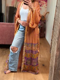 The TwoSisters Plus Size|Kimono Lang-Hope Kimono 642 XXL