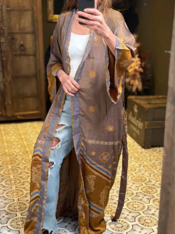 The TwoSisters Plus Size|Kimono Lang-Hope Kimono 488 XXL