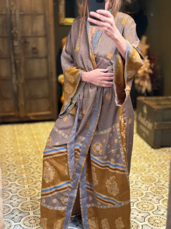 The TwoSisters Plus Size|Kimono Lang-Hope Kimono 488 XXL