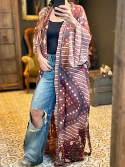 The TwoSisters Plus Size|Kimono Lang-Hope Kimono 472 XXL