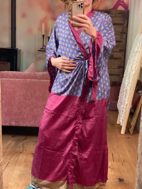The TwoSisters Plus Size|Kimono Lang-Hope Kimono 605 XXL