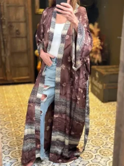 The TwoSisters Plus Size|Kimono Lang-Hope Kimono 497 XXL