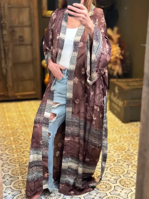 The TwoSisters Plus Size|Kimono Lang-Hope Kimono 497 XXL