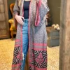 The TwoSisters Plus Size|Kimono Lang-Hope Kimono 517 XXL