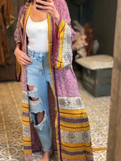 The TwoSisters Plus Size|Kimono Lang-Hope Kimono 210 XXL