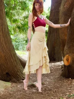 The TwoSisters Ibiza|Flamenco-Ibiza Flamenco Rok Ecru