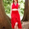 The TwoSisters Ibiza|Flamenco-Ibiza Flamenco Rok Knalrood