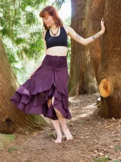 The TwoSisters Ibiza|Flamenco-Ibiza Flamenco Rok Paars