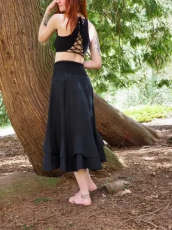 The TwoSisters Ibiza|Flamenco-Ibiza Flamenco Rok zwart