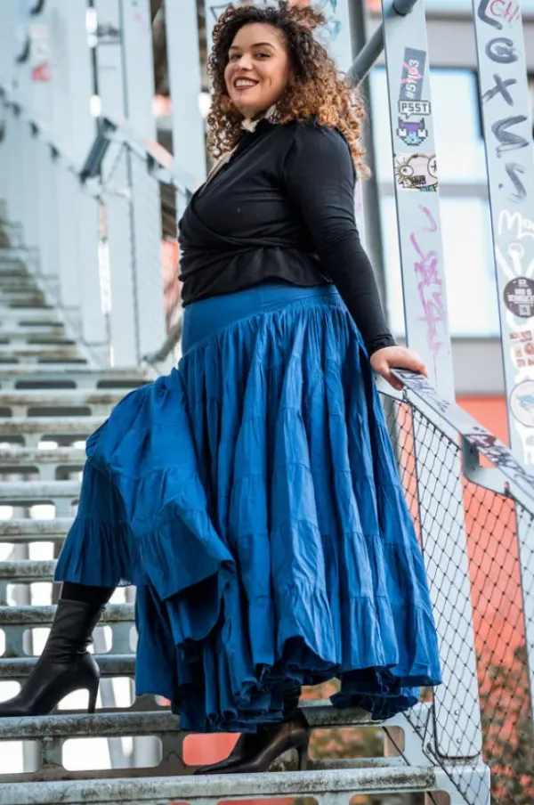 The TwoSisters Tops|Plus Size-Iris Top Zwart