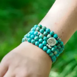 The TwoSisters Kettingen|Buddhist Malas-Jasper Mala