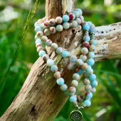 The TwoSisters Kettingen|Buddhist Malas-Jasper Mala