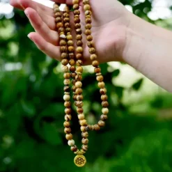 The TwoSisters Kettingen|Buddhist Malas-Jaspis Mala