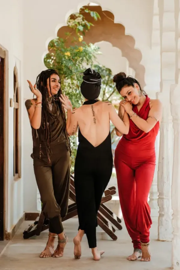 The TwoSisters Broeken|Broeken En Legging-Jumpsuit Om MY Rood