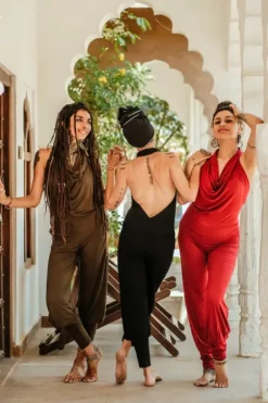 The TwoSisters Broeken|Broeken En Legging-Jumpsuit Om MY Zwart