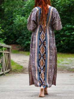 The TwoSisters Plus Size|Kaftan-Kaftan Jurk Gaia