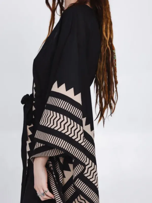 The TwoSisters Kaftan-Kimono Jurk Zahara Extra