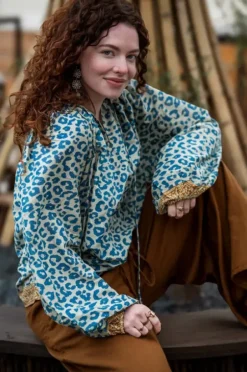 The TwoSisters Tops|Lange Mouw-Kira Blouse