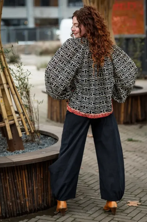 The TwoSisters Tops|Lange Mouw-Kira Blouse