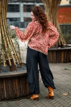 The TwoSisters Tops|Lange Mouw-Kira Blouse