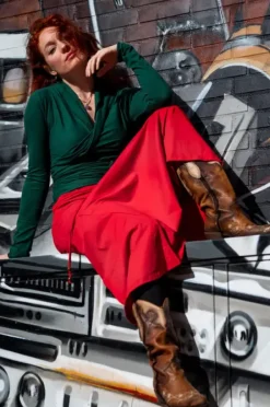 The TwoSisters Gypsy|Gypsy Rokken-Luna Rok KnalRood
