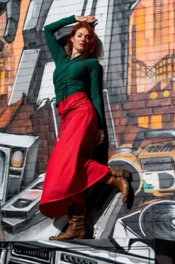 The TwoSisters Gypsy|Gypsy Rokken-Luna Rok KnalRood