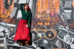The TwoSisters Gypsy|Gypsy Rokken-Luna Rok KnalRood