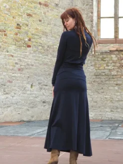 The TwoSisters Gypsy|Gypsy Rokken-Luna Rok Marine blauw