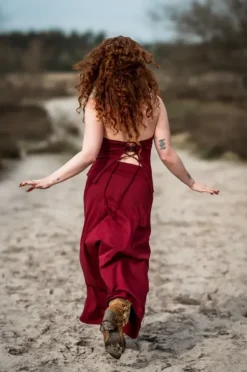 The TwoSisters Gypsy|Gypsy Rokken-Luna Rok Marroonrood