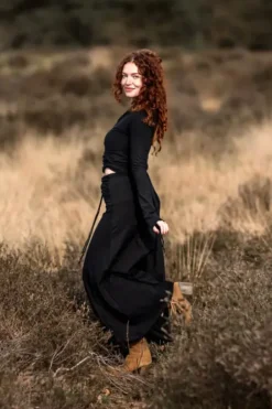 The TwoSisters Gypsy|Gypsy Rokken-Luna rok Zwart