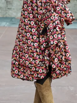 The TwoSisters Plus Size|Plus Size-Midi Vaiana Dress Print
