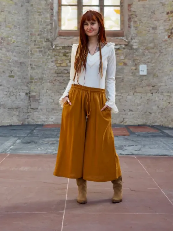 The TwoSisters Nomad Chic Collectie|Broeken-Nova Broek Oker