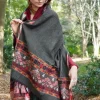 The TwoSisters Omslagdoeken|Omslagdoeken-Omslagdoek Fleece Bruin