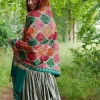 The TwoSisters Omslagdoeken|Omslagdoeken-Omslagdoek India Groen
