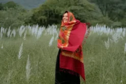 The TwoSisters Omslagdoeken|Omslagdoeken-Omslagdoek India Marroon