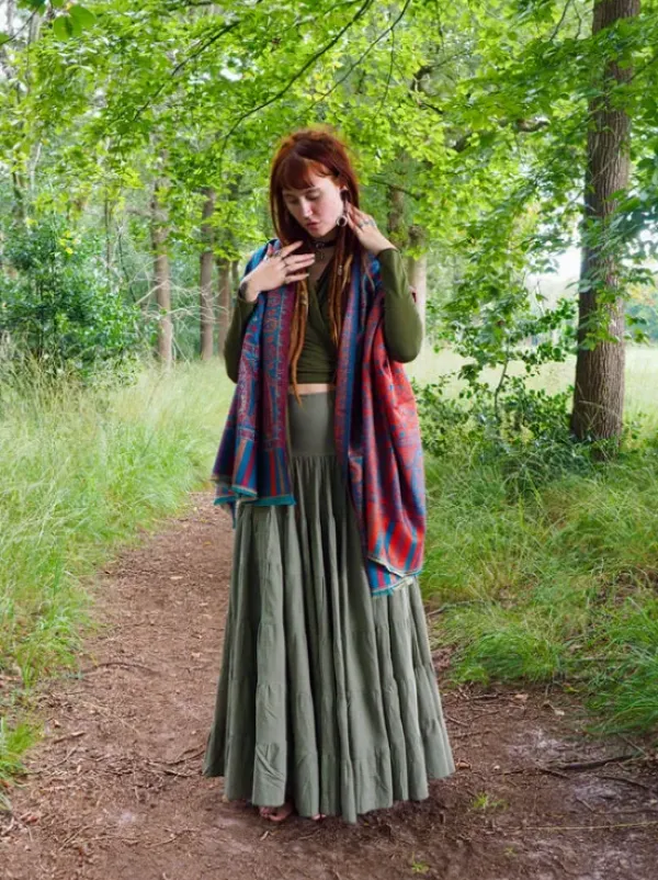 The TwoSisters Omslagdoeken|Omslagdoeken-Omslagdoek Paisley Turquoise