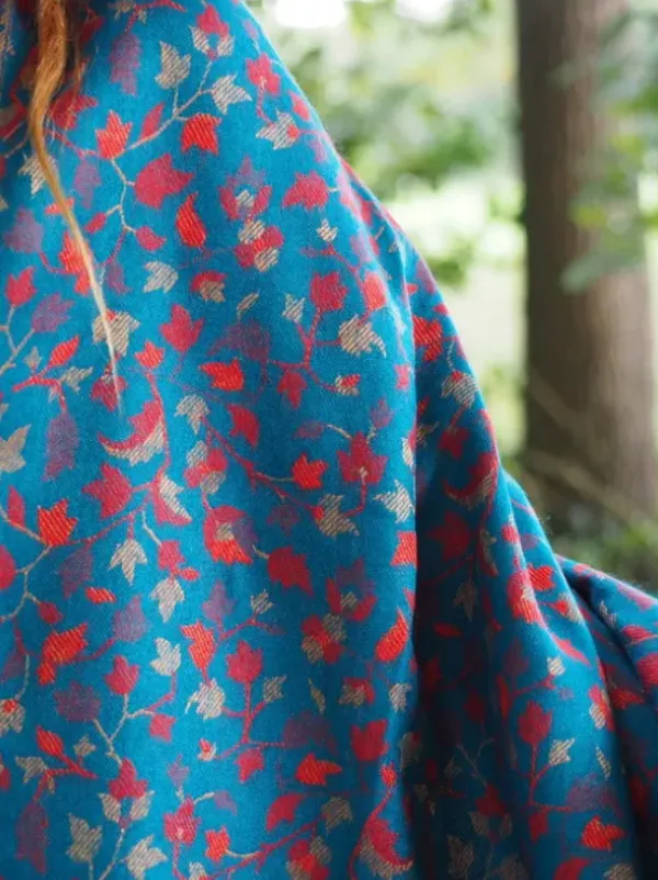 The TwoSisters Omslagdoeken|Omslagdoeken-Omslagdoek Paisley Turquoise