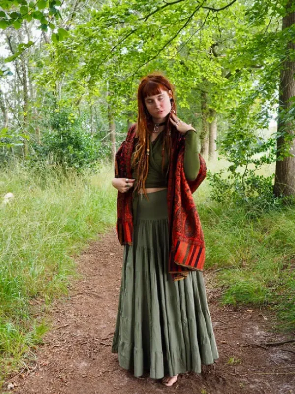 The TwoSisters Omslagdoeken|Omslagdoeken-Omslagdoek Paisley Zwart