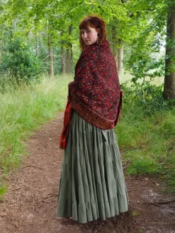 The TwoSisters Omslagdoeken|Omslagdoeken-Omslagdoek Paisley Zwart